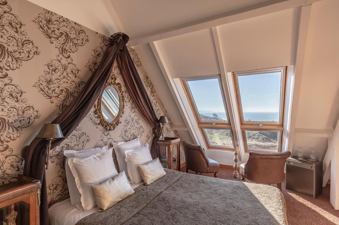 ヴィレルヴィル Domaine Du Grand Bec Bed & Breakfast エクステリア 写真